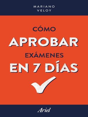 cover image of Cómo aprobar exámenes  en 7 días